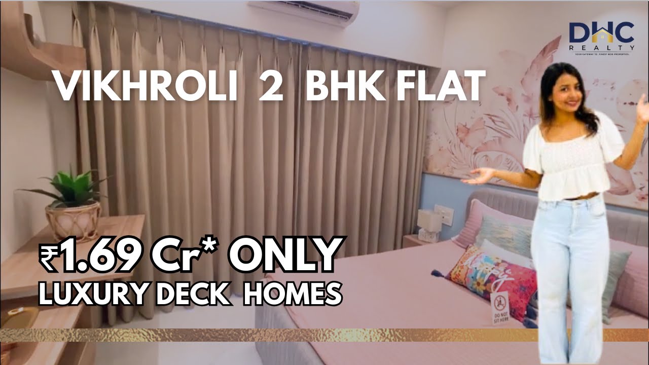 Обзор квартиры Meadows83 в районе Викхроли Вест: 2 спальни, балкон | Квартиры, готовые к заселени...