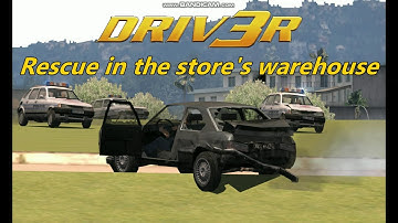 Driv3r. Survival in Nice - Rescue in the store