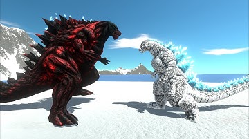 Which ModTT Godzilla can defeat Dark Evil Godzilla Earth ? - Animal Revolt Battle Simulator