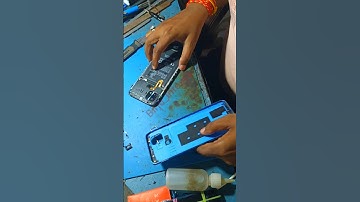 How To Change Mobile Display Combo|How To Open Mobile Back Cover|How To Replace Mobile Screen#shorts