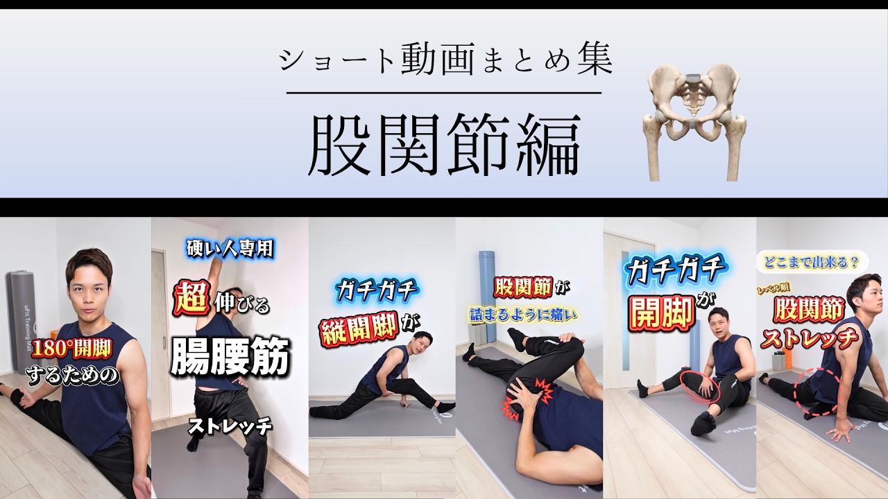 米国発！腰痛・股関節完全攻略法 Stiff hip joints] A method to quickly make your hip joints more その他