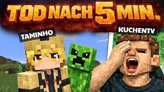 NACH 5 MINUTEN als ERSTER GESTORBEN - MINECRAFT ALARM #1