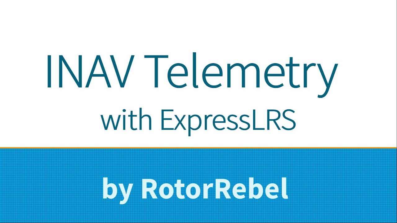 INAV Telemetry - YouTube