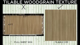 Creating Seamless Texture simple way in Photoshop Tutorial