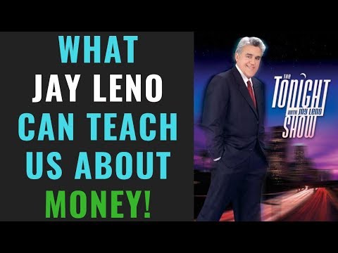 Video: Jay Leno sdílí rady nejrychlejším způsobem, jak se stát milionárem