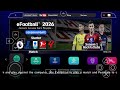 eFootball PES 2026 PPSSPP Android Offline PS5 Camera | Efootball 2026 PSP Full Update &amp; 62+ Stadiums