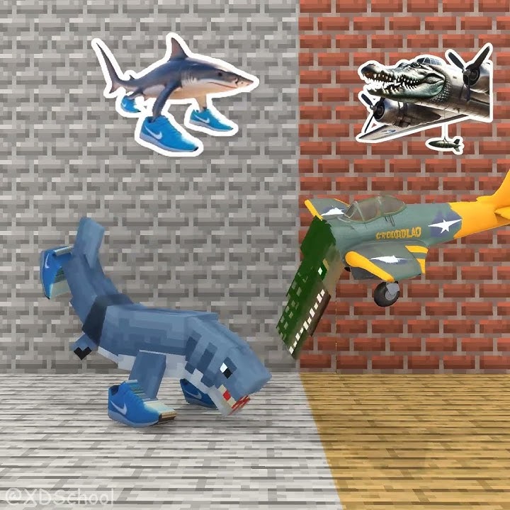 Who do you choose?! Bombardier Crocodile vs. Tralalero Tralala and Tung Tung Tung Sahur 🤔