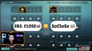 SB3.CLOSE 🇾🇪 VS SoCloSe🇮🇷 🤯 in ABN ZOMBIES LIVE STREAM 😱 WORLD CUP TDM TOURNAMENT 🥶
