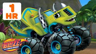 1 HOUR of Blaze & Zeg's Monster Machine Races and Adventures! 🦖 | Blaze and the Monster Machines