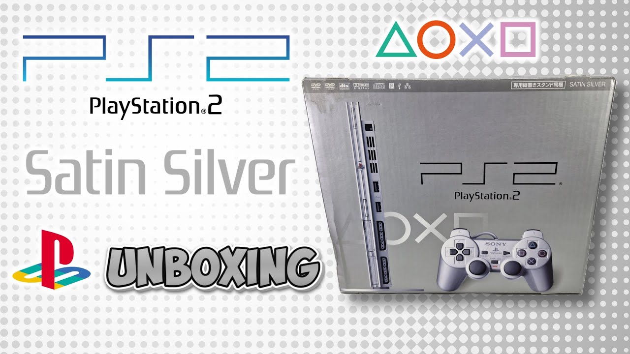 Sony PlayStation 2 (PS2) | Satin Silver | SCPH 75000 SSS