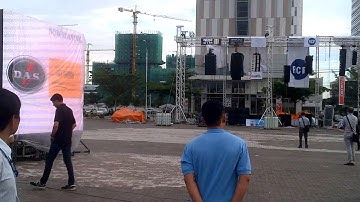 D.A.S AUDIO - aero 40A (Live Outdoor Line Array Sound System Demonstration - 2013)