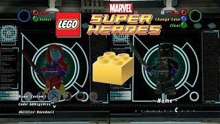 LEGO: Marvel Super Heroes - Customizing Characters & Unlocking Gold Bricks - Part 3