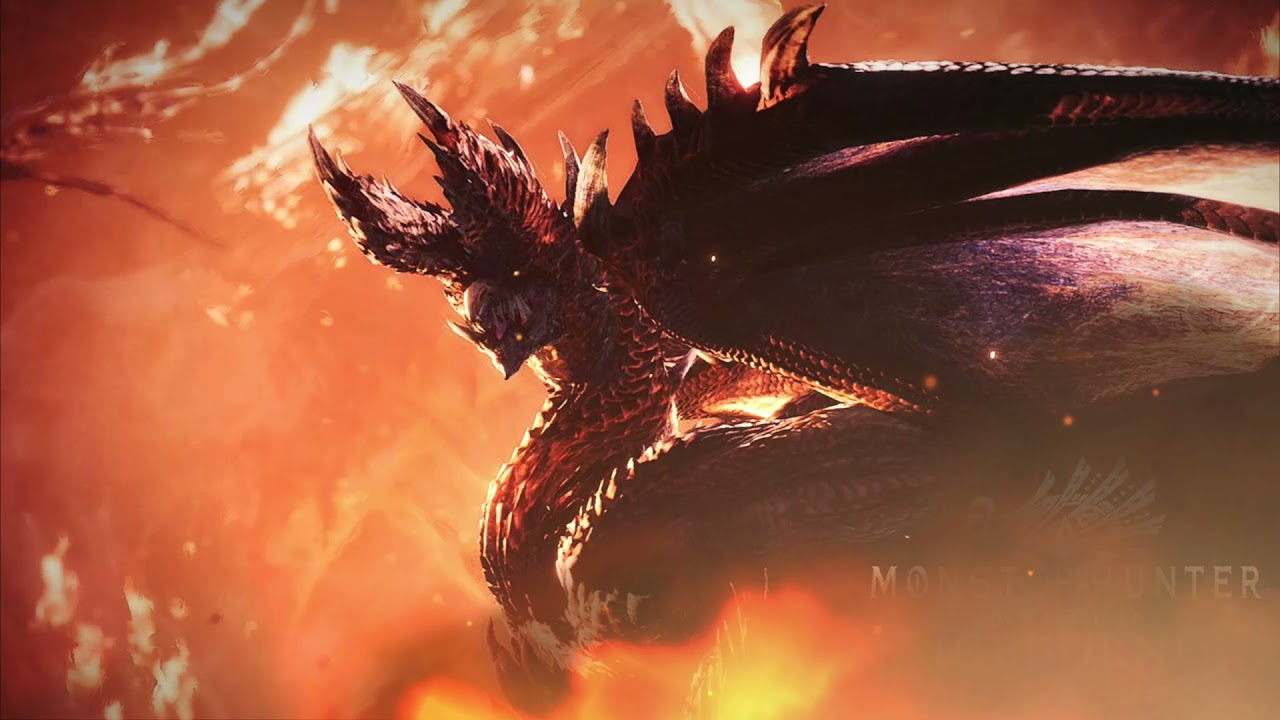 Monster Hunter World OST The Blazing Black Dragon (Alatreon Medley