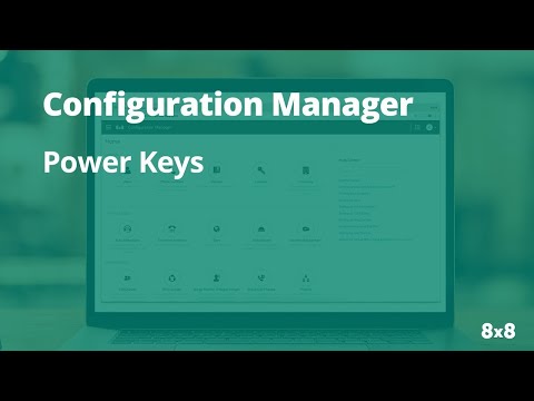 Configuration Manager: How to use Power Keys