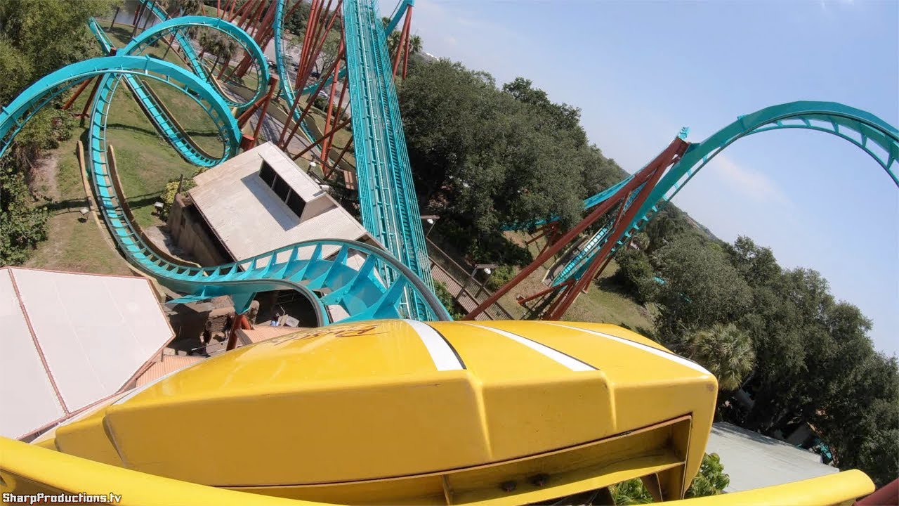 Kumba (4K On-Ride) Busch Gardens Tampa - YouTube