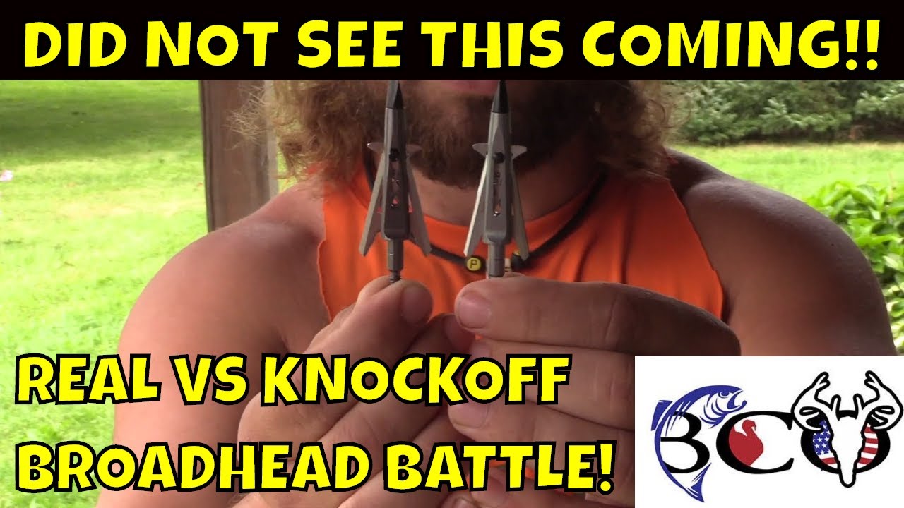 NAP killzone VS "Knock off" Broadhead battle SHOCKING RESULTS!! YouTube