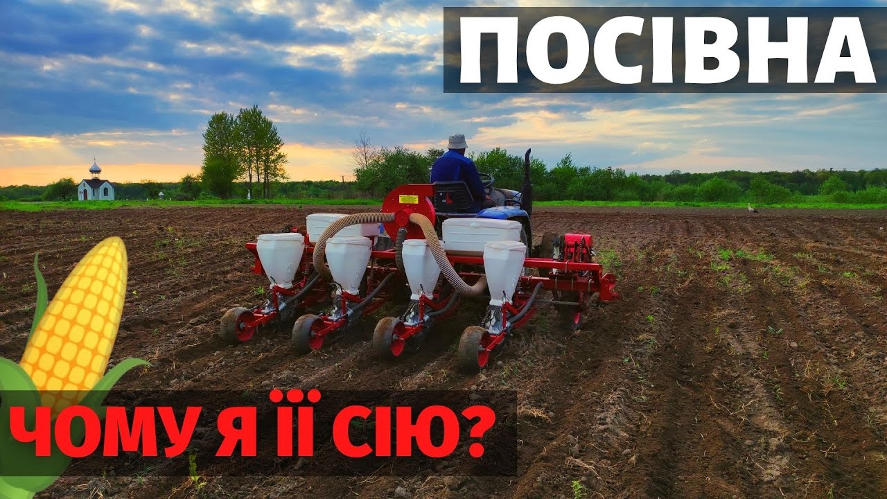 Посів кукурудзи 2022! ГЛОДУ НЕ БУТИ. Трактор ДТЗ 244. Все буде Україна!