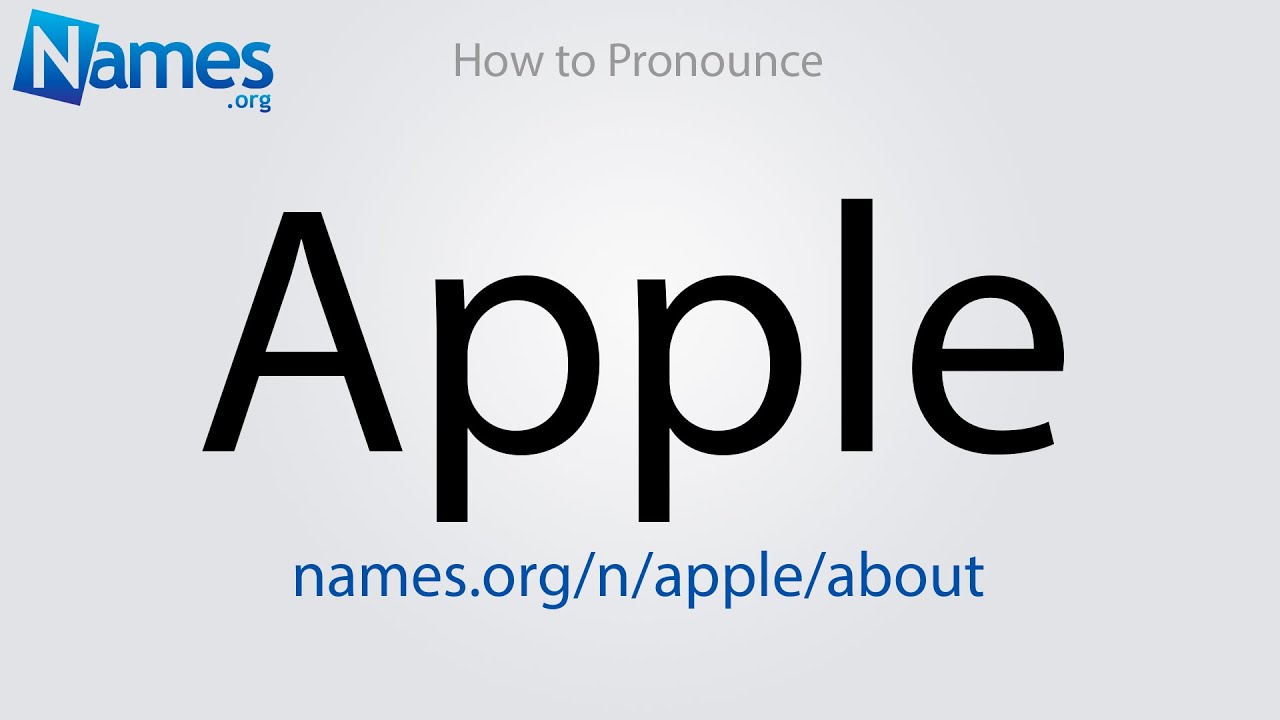 How To Pronounce Apple YouTube how-to-pronounce-apple-youtube
