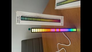 Rgb Voice activated Rhythm light bar