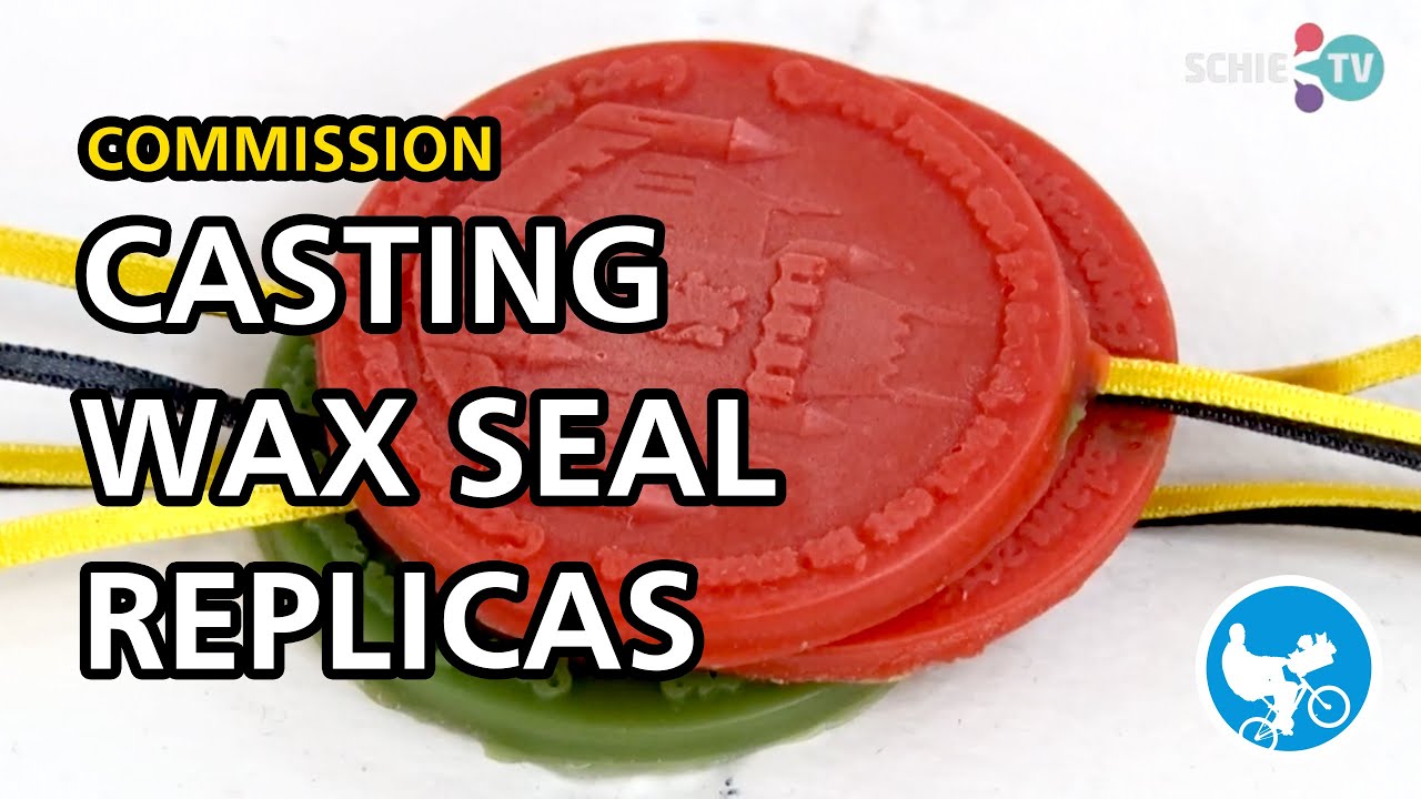 Casting Wax Replica Seals YouTube