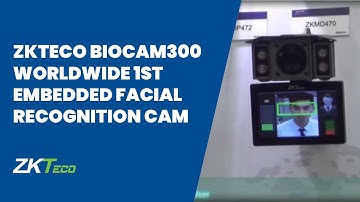 ZKTeco BioCam300 Worldwide 1st Embedded Facial Recognition IP Camera
