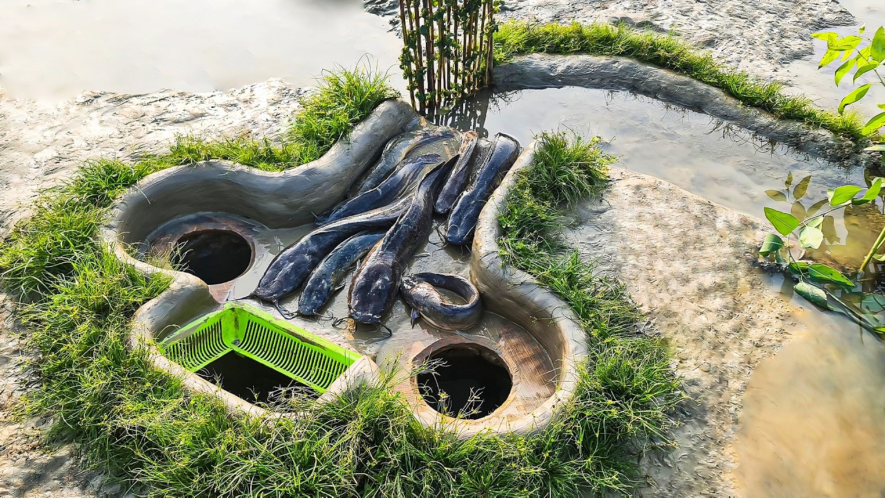 Amazing Easy Fish Trap | Traditional & Sustainable Fishing Technique ...