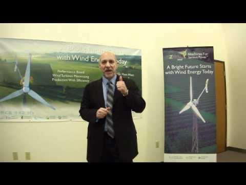 Frank Greco, CEO XZERES-Small Wind Power