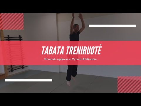 Video: Treniruotė Pagal „Tabata“sistemą: Intensyvus Riebalų Deginimas Per 4 Minutes