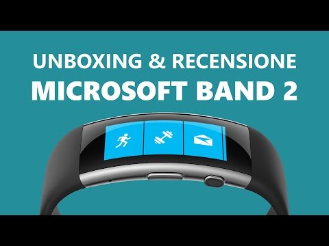 Unboxing e recensione Microsoft Band 2