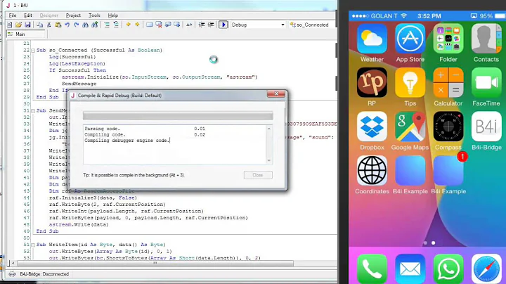 B4i - Push notification from B4J