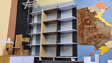 hướng dẫn lắp kệ góc tường