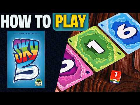 Sky 5 | How to Play | Learn to Play in 5 Minutes! | Collect The Treasure and... Don't BUST!