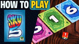 Sky 5 | How to Play | Learn to Play in 5 Minutes! | Collect The Treasure and... Don't BUST!