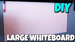 DIY Huge White Board 📍 How To With Kristin