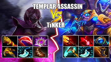 Templar Assassin VS Tinker with 31 Kills | Tinker Dota 2 Gameplay