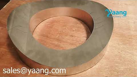 ANSI B16.5 ASTM A182 F321 Flat Pad Flange Raised Face 8 Inch Class150 - www.yaang.com