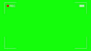 Camera recorder green screen background video | no copyright video | intro hd video | after affect