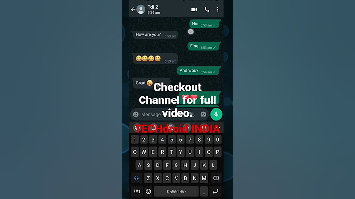 Whatsapp Single Tick Trick.