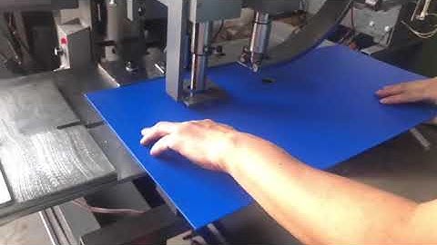 Lever arch file making with Finger ring riveting machine