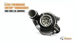 Fleece 03-04 5.9L Cummins 63mm FMW Holset Cheetah Turbo