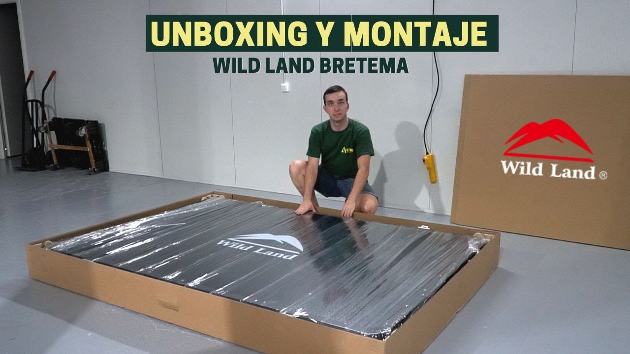 Cómo montar la tienda de techo ⛺  Unboxing y montaje Wild Land Bretema