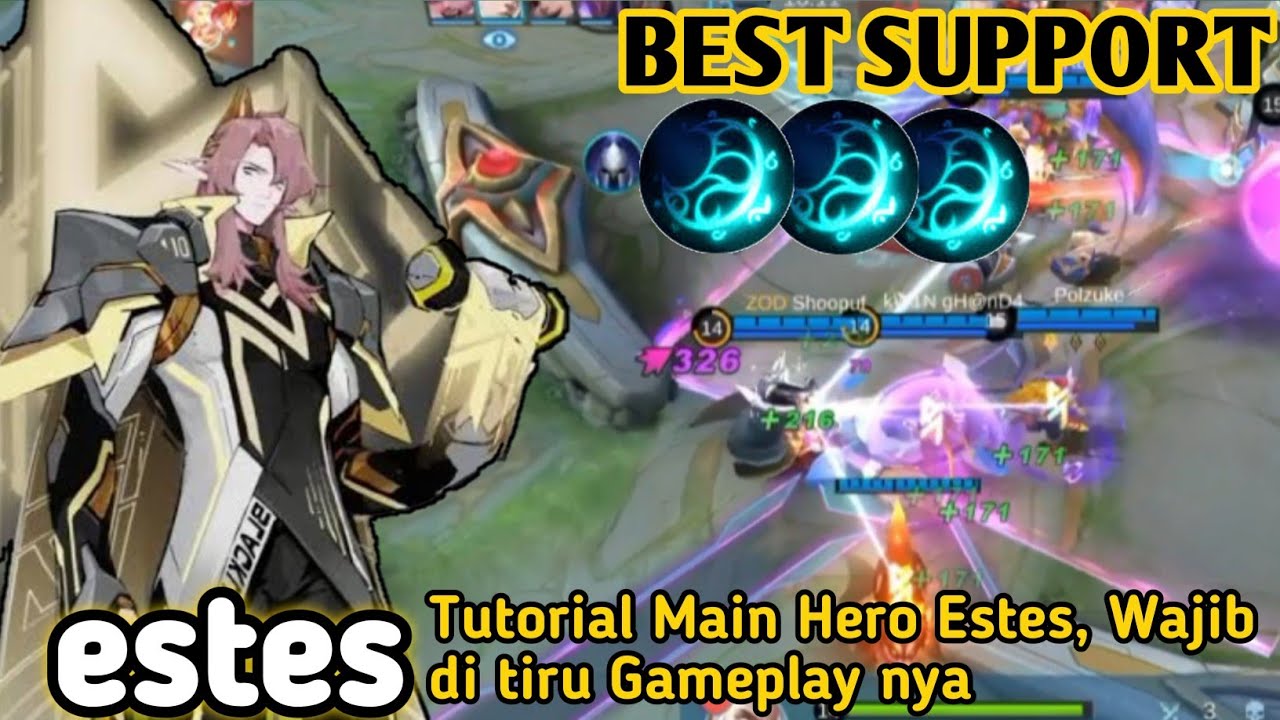 How to play Hero Estes get LEGENDARY in mobile Legends game by me  @tanzilalmubarak #1 — Steemit