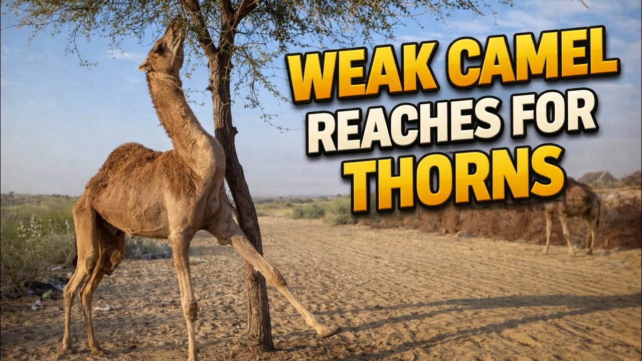 Бесконечное путешествие матери-верблюдицы, полное любви и выживания 🐪