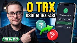 How to Swap USDT to TRX FAST With ZERO TRX in Your Trust Wallet (Step-By-Step Tutorial)