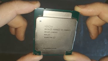 CPU | Intel Xeon | E5 2680V3 | 2.50 - 3.30GHz | 12 Cores 24 Threads | 30 MB | FCLGA2011-3 | REVIEW
