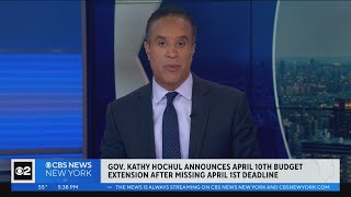 Hochul announces budget extension after missing deadline