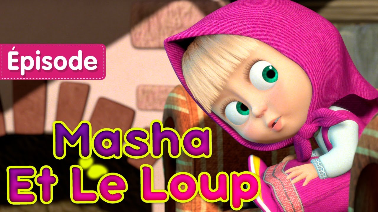 Masha et Michka - Masha Et Le Loup 🐺☎️ (Épisode 9) 