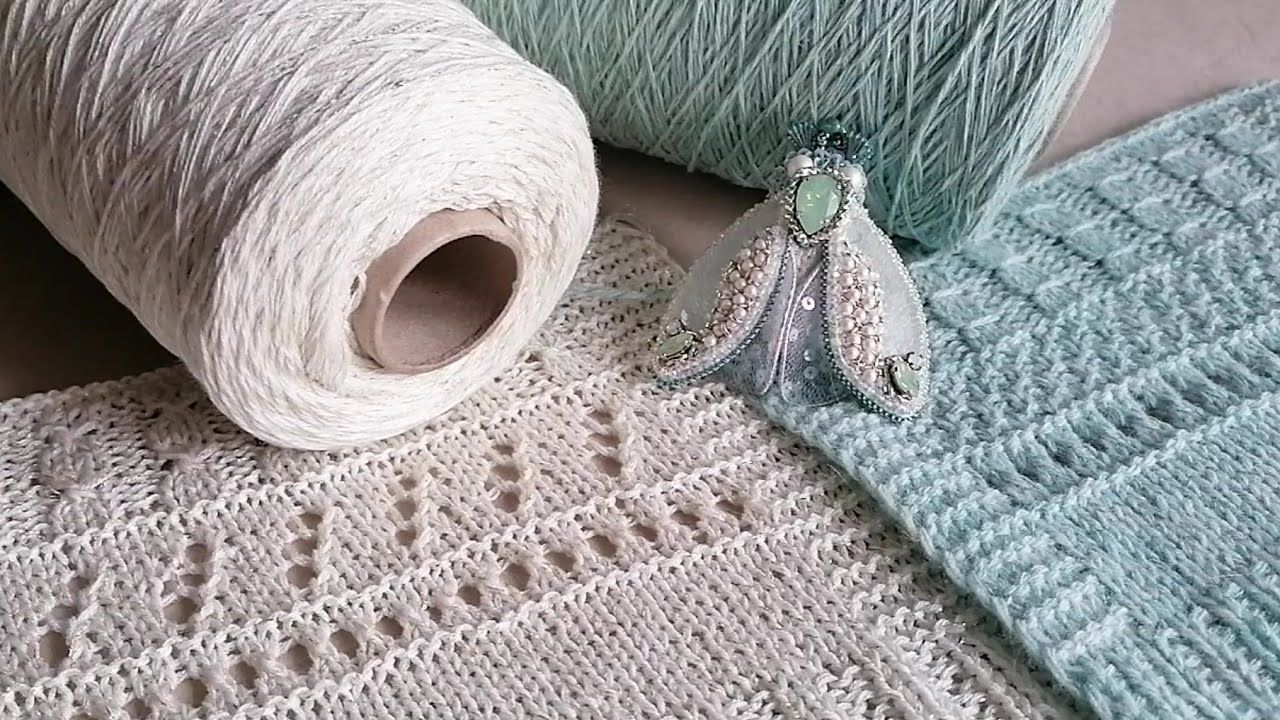 Две БОБИНКИ. Обе ШИКАРНЫЕ и такие Разные 🧶🧶