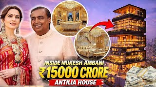 Inside Antilia – Mukesh Ambani’s ₹15,000 Crore House 😱