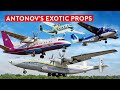 Flying on Exotic Antonovs - An-225, An-22, An-38 and An-140